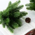 thumbnail image 3 of Árbol de pino artificial, ramas de hojas de pino de plástico para decoración de fiesta de Navidad, 3 of 5