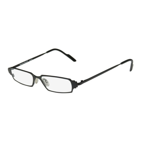 NEW HARRY LARY'S ENZY MENS/WOMENS DESIGNER FULL-RIM BLACK COLORFUL AVANT-GARDE DESIGN FRAME DEMO LENSES 44-0-0 EYEGLASSES/GLASSES