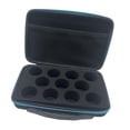 thumbnail image 2 of Bolsa protectora especial yo con 11 ranuras, a prueba de golpes, portátil, multiusos, con asa y organizador de doble cremallera azul, 2 of 10