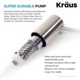 thumbnail image 4 of Kraus KSD-41SS Modern Soap Dispenser, Stainless Steel, 4 of 8