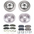 thumbnail image 3 of PowerStop Front and Rear Stock Replacement Brake Pad and Rotor Kit Fits: HONDA Select Models KOE7923, 3 of 8