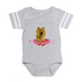 thumbnail image 1 of CafePress - Pomeranian Valentine - Cute Infant Baby Football Bodysuit, 1 of 1