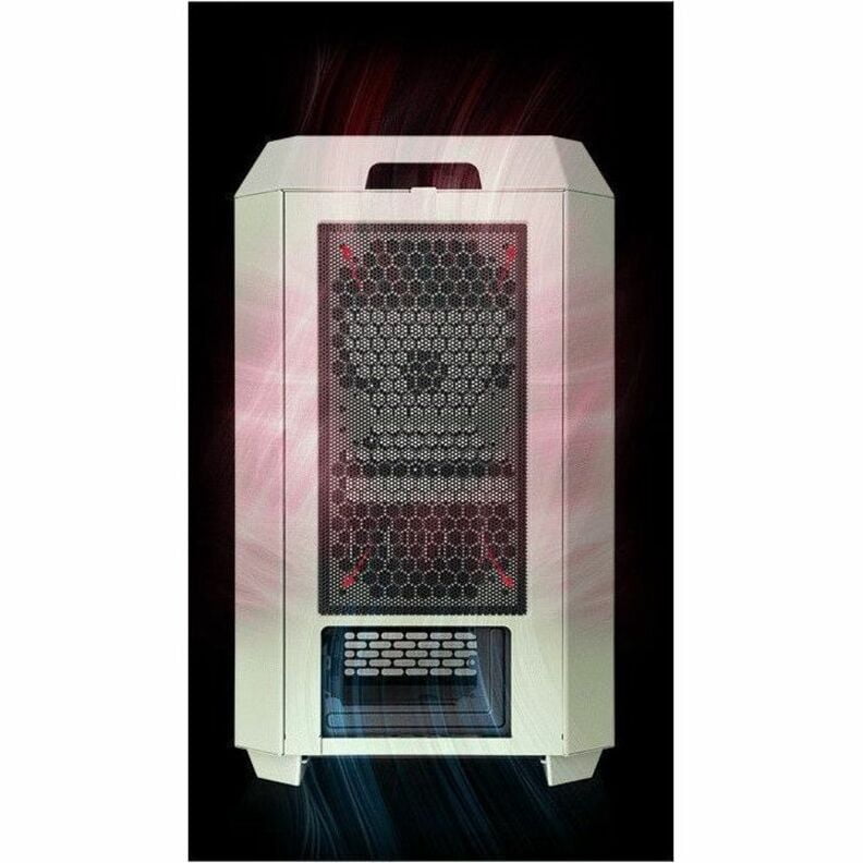 Thermaltake Tower 250 Matcha Green Mini-ITX Mini Tower 2x120mm CT Fans Included, 360mm Radiator Support 360mm GPU Clearance Dual Chamber CA-1Z9-00SEWN-00