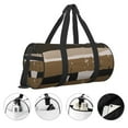 thumbnail image 5 of YFYANG Large Capacity Canvas Gym Bag for Men and Women, Abstract Tonal Lines Round Portable Travel Bags for Sports Fitness, 5 of 8