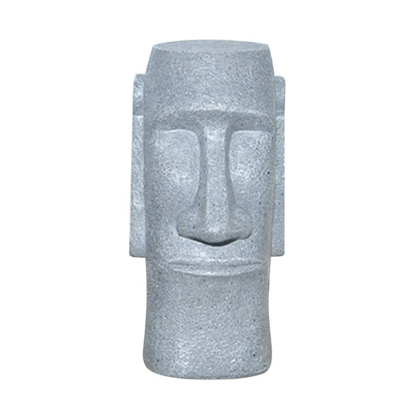 Estatua De Isla De Pascua De Resina Artificial, Decoración De Hucha, Cajas De Dinero, Juguetes De Regalo, Hucha Para Niños, Caja De Ahorro De Dinero matsuzay HA024339-02