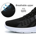 thumbnail image 3 of BERANMEY Women's Comfort Sneakers Lightweight Breathable Mesh Walking Shoes with Air Cushion for Casual Wear, 3 of 9