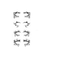 thumbnail image 4 of 2025 Eyeliner Halloween Eyeliner Sticker,Eyeshadow Stickers Horror Fashion Stage Party Makeup Tools Decorative Eyeliner, 4 of 5
