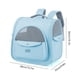 thumbnail image 3 of Mochila para gatos Transportador de mascotas de malla transpirable Correas de hombro dobles para uso en exteriores, 3 of 6