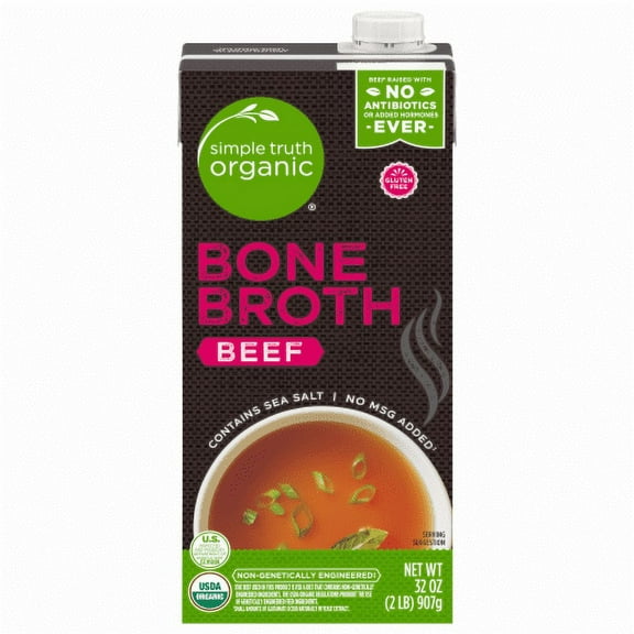 Simple Truth Organic Beef Bone Broth - 32 oz