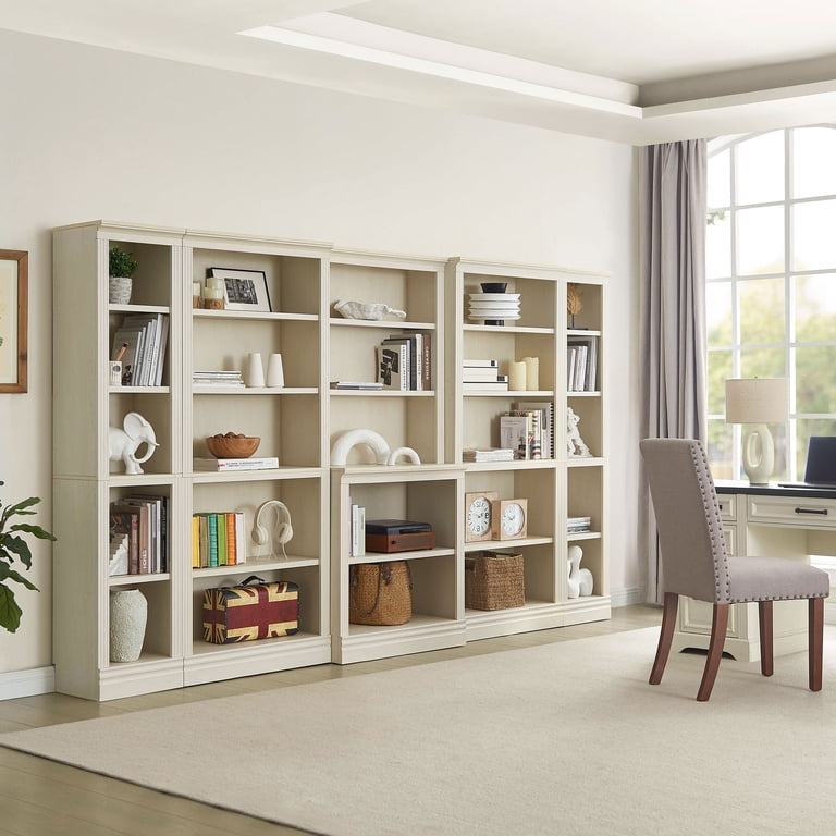 Halston Multi-Depth Bookshelves and Bookcase Floor Standing 5 Tier