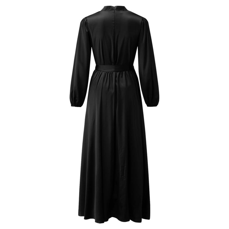 Women's Casual Solid Dress Sleeve Abaya Arab Kaftan Dress Athletic Dresses  Womens plus Size Dress Summer Maxi Dresses Mini Dress Casual Women Fitted  Dresses Woman's Dresses Womens Dresses Short Casual - Walmart.com