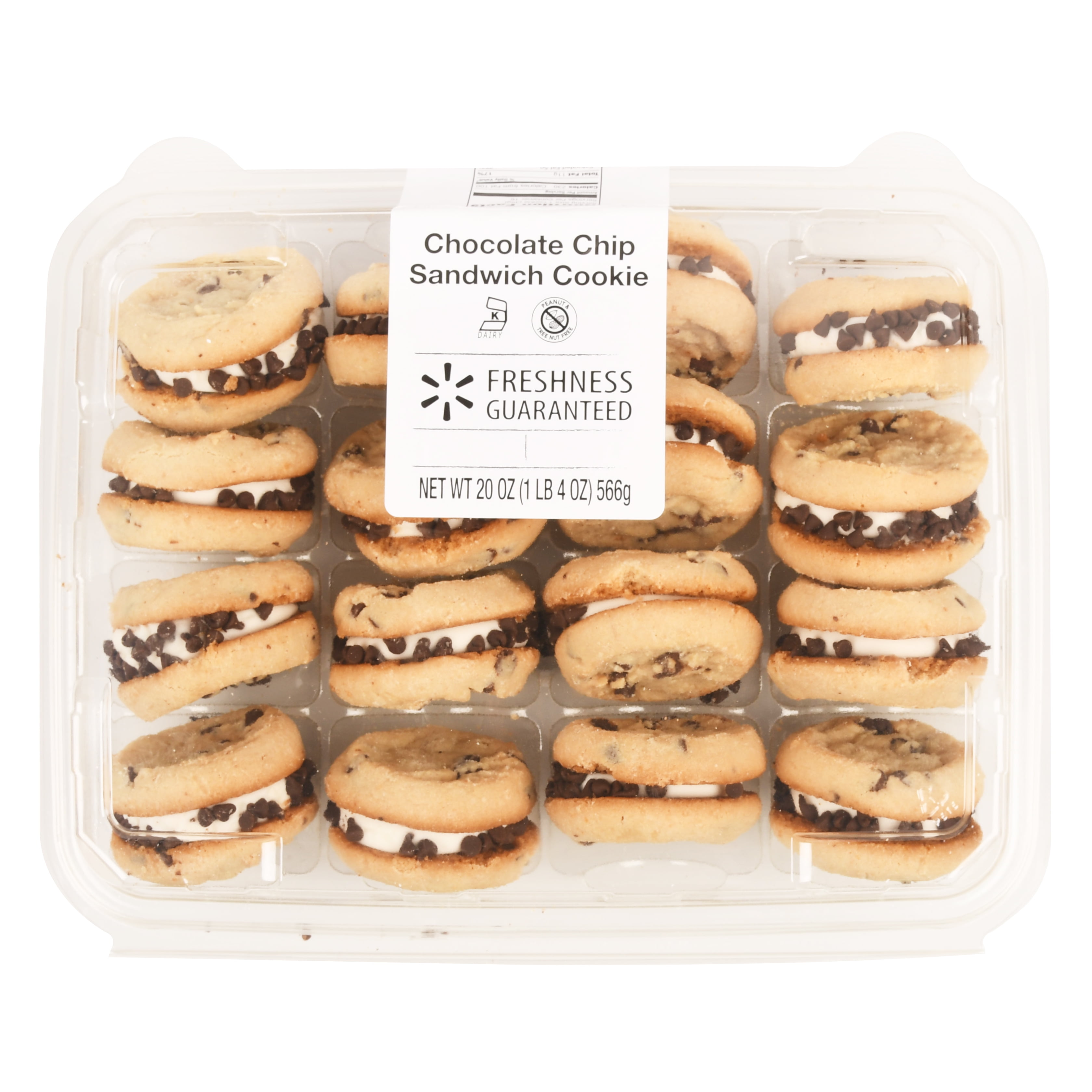 Freshness Guaranteed Chocolate Chip Cookie Sandwich, 20 oz, 16 Count
