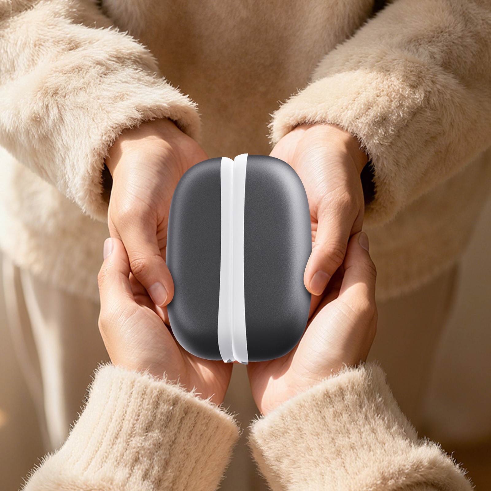 ZMKIAG Three Speed Magnetic Detachable Hand Warmer with 2-in-1 Function, Rechargeable Portable Winter Gear for Hunting and Outdoor Activities, Ideal Gift for Men and Women