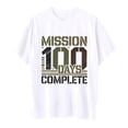 thumbnail image 4 of SXcggal One Mode Enfants T-Shirt Décontracté Imprimé Col Rond Manches Courtes Ample Mignon Respirant Confortable Hauts Filles, 4 of 4