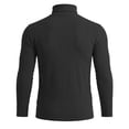 thumbnail image 6 of Mifsaly Mens Turtleneck Sweaters Slim Fit Long Sleeve Ribbed Knit Sweaters Comfortable Stretchy Warm Fall Winter Undershirt Tops Black,S, 6 of 9