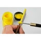 thumbnail image 4 of 1 Crema de pintura acrílica para cuero, para zapatos, bolsos, reparador de color y removedor de rayones. Púrpura, 4 of 9