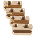 thumbnail image 4 of 12 PCS Sliding T Nuts with Machine Rice Screw Hydrofoil Mounting T-Nuts M6 and M8 for All Hydrofoil Tracks,12 * Hydrofoil screw,Gold, 4 of 8