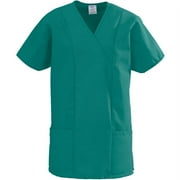 Medline ComfortEase Ladies Crossover V-Neck Scrub Top