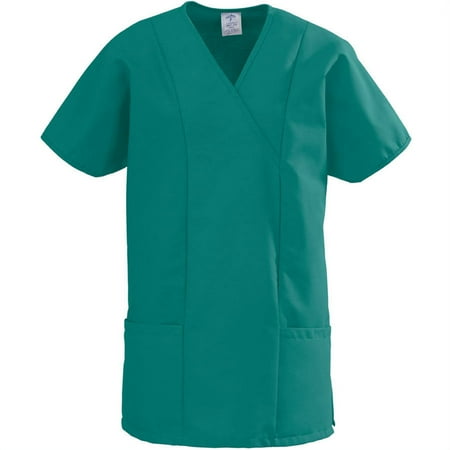 Medline ComfortEase Ladies Crossover V-Neck Scrub Top