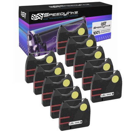 Speedy Compatible Printer Ribbon Cartridge Replacement for Smith Corona 63446 (Black  10-Pack)