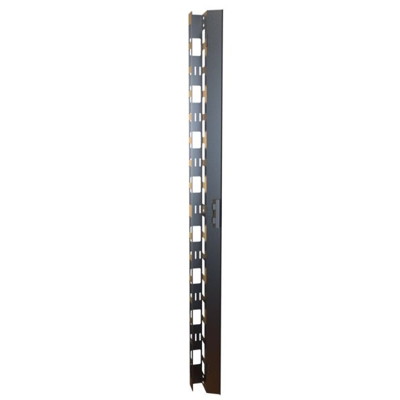 VCMDS70BK1 - CABLE ORGANIZER 40U VERTICAL W-2.69IN W/DOOR FOR C2 CABINET