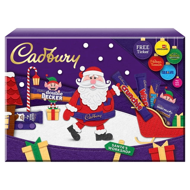 Cadbury Dairy Milk Chocolate Santa Selection Box 145