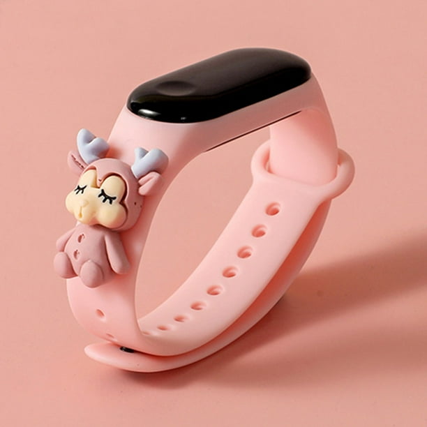 Moda y lindos relojes digitales femeninos Reloj electrónico para niños pulsera de dibujos Disney Digimon capitán américa iron man spiderman hulk batman impermeable Digital reloj Gao Jiahui unisex