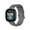 Grey, variant on Hearth & Gear Round Tail Leather Watch Band For Versa4/3 And Sense1/Sense2 Replacement Strap Wheel Watch Alarm for Men Dress for Men Workout Smart Watch Dress Watch Set for Men Watch for Men Digital