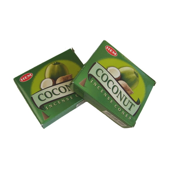 2 Boxes of Coconut Incense Cones