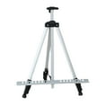 thumbnail image 2 of Trépied Léger Présentoir Stable Hauteur Réglable Support Pliant Portable Argent, 2 of 8