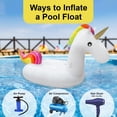 thumbnail image 4 of Big Inflatable Unicorn Pool Float, 4 of 7
