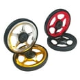 thumbnail image 4 of S SERENABLE 2x Roue Facile Pliable Vélo en Alliage Remise à Neuf Easywheel pour Pousser Roues de Transport Noir, 4 of 9