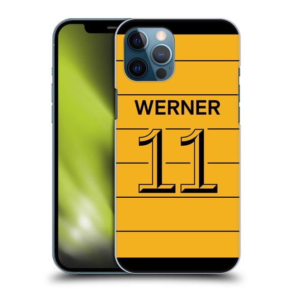 Head Case Designs Officially Licensed Chelsea Football Club 2021/22 Players Away Kit Timo Werner Hard Back Case Compatible with Apple iPhone 12 Pro Max