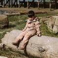 thumbnail image 5 of JAN & JUL Children's Waterproof Lightweight Rain-Pants with Adjustable Waist (Single-Layer: Soft Brown, Size 4T), 5 of 7