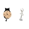 thumbnail image 1 of Reloj De Pared, Decoración De Pared, Figura De Bailarina, Adorno De Escritorio, Escultura De Arte Moderno Creativo, Regalos Para Oficina, Dormitorio, Chimenea, Estudio, Entrada De Casa, 1 of 8