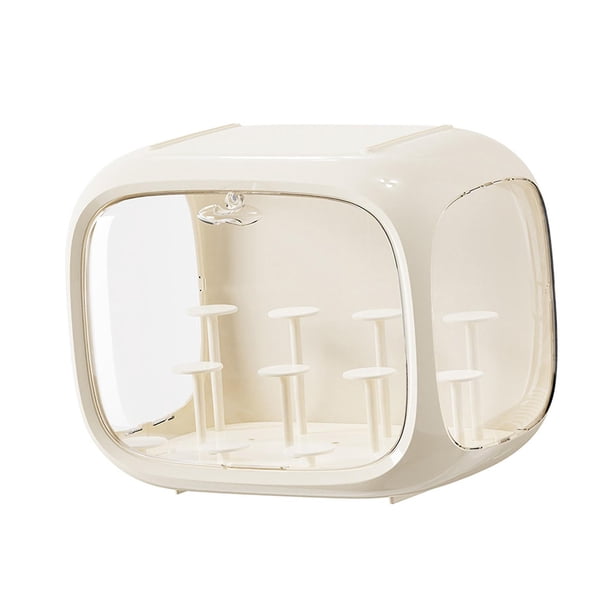 Caso de exhibición de figuras Tabla de almacenamiento de juguetes Organizador Clear Doll Storage de almacenamiento para figuras en miniatura Mini de