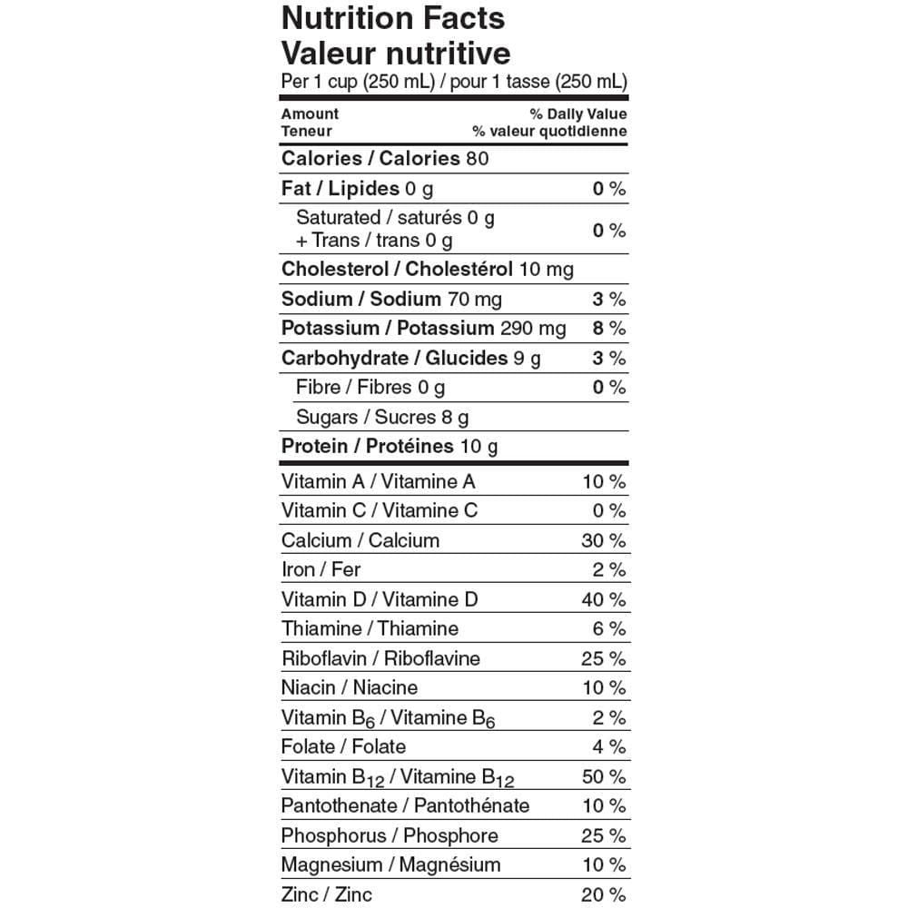 Natrel Lactose Free Fat Free Skim 0%, 4 L