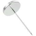 thumbnail image 1 of OULII Stainless Steel Bill Fork Receipt Holder for Home Use Efficient Organization Silver Color 7.5 Inches, 1 of 8
