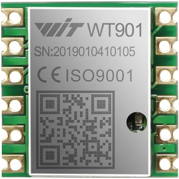 [Arduino Accelerometer Sensor Inclinometer] WT901 High-Accuracy 3-axis Acceleration Gyroscope Tilt Angle  Magnetometer with Kalman Filtering, 9-axis MPU9250 USB 200Hz IMU Raspberry Pi AHRS Module