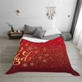 thumbnail image 6 of Salouo Merry Christmas Print Throw Blanket Gifts for Women Men Soft Flannel Blanket for Home Living Room Decor Bedroom Blanket Gifts for Mom Dad -80"x60", 6 of 6