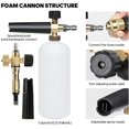 thumbnail image 2 of Rociador de lavado con agua para lavadora de alta presión, con espuma y pistola con 5 boquillas de pulverización para limpieza de suelo de coche, Patio y jardín Sincero Electrónica, 2 of 5