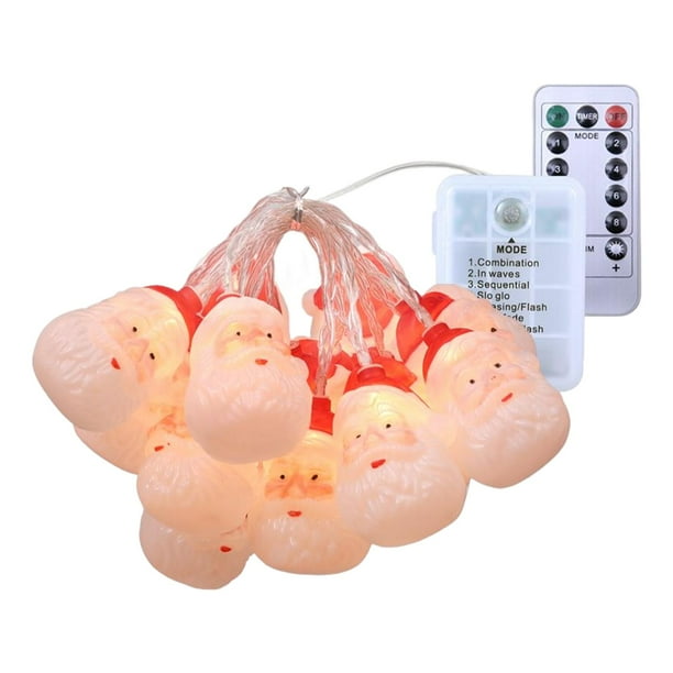 Cadena de luces navideñas Zulema LED 25 metros 20 luces