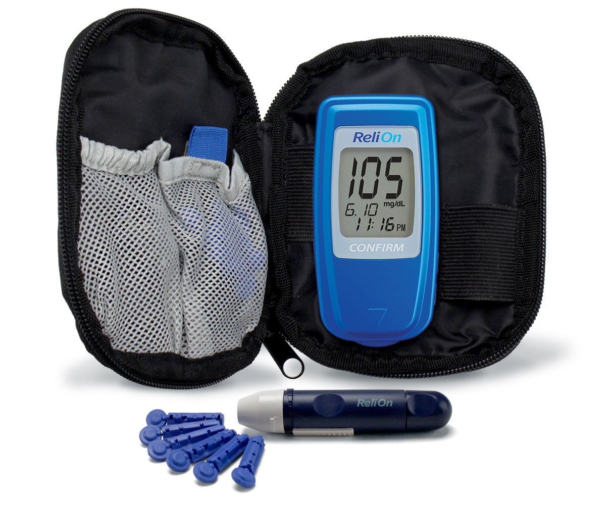 ReliOn Confirm Blood Glucose Monitor, Blue - image 5 of 8