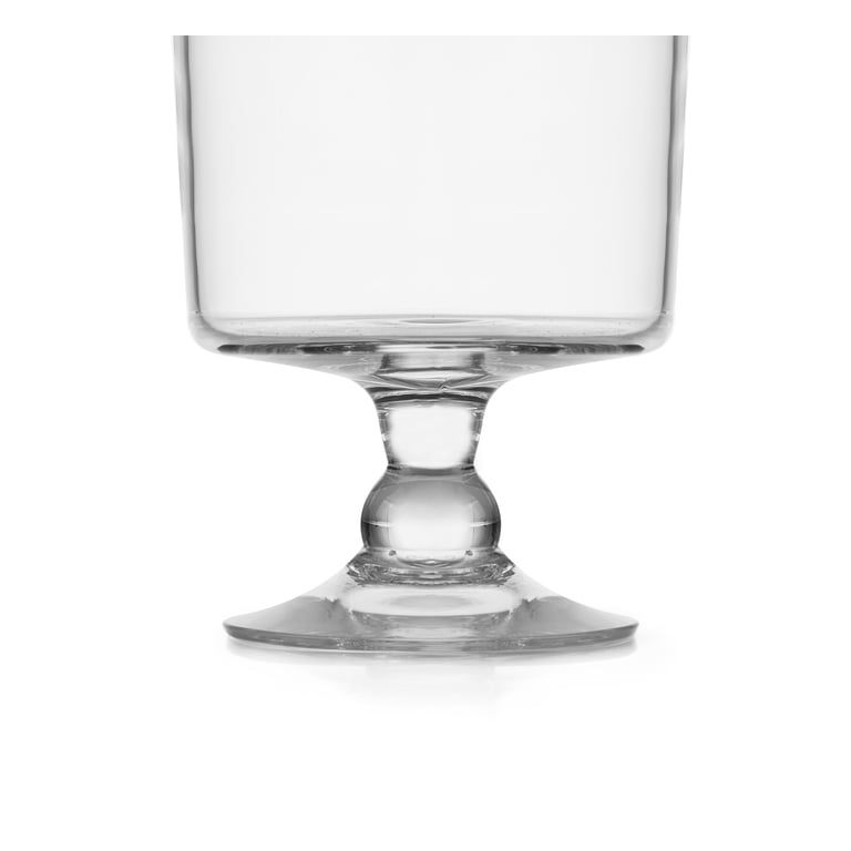 Libbey Classic Harbor Clear Glass Pillar Candle Holder photo 5
