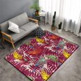 thumbnail image 2 of Area Rugs For Living Room Decor - Retro Multi-Color Cute Parrot Anti Slip Throw Washable Rugs 3x5 For Bedroom, Soft Indoor Carpet For Bedroom Living Room 60x39In, 2 of 5