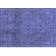 thumbnail image 1 of Ahgly Company Indoor Rectangle Abstract Blue Modern Area Rugs, 6' x 9', 1 of 4