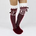 thumbnail image 2 of Diufon Women's Christmas High Thigh Stockings Fall Winter Knitted Boot Warm Socks Over Knee Printed Long Socks, 2 of 6