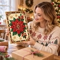 thumbnail image 3 of Christmas Pearl Diamond Art Painting Kit for Adults Beginner, DIY 3D Pearl Bead Painting Kit, 3D Pearl Xmas Ornament for Home Wall Decor, 3 of 7