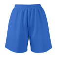 thumbnail image 6 of Yubnlvae High Waist Tie Shorts - Women's Summer Casual Drawstring Shorts with Pockets, Comfortable Loose Fit Bermuda Length (A | L), 6 of 6