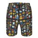 thumbnail image 3 of Fotbe Teeth Trajes de Baño Estampados para Hombre, Shorts de Verano de Secado Rápido, Ropa de Playa, Bañadores-Medium, 3 of 6